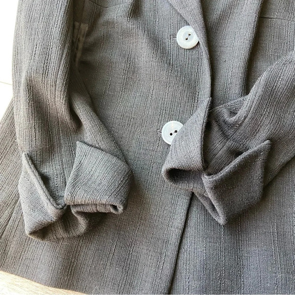 Evelin Brandt  Berlin Wool Blend Made In Germany Blazer - Picture 8 of 14